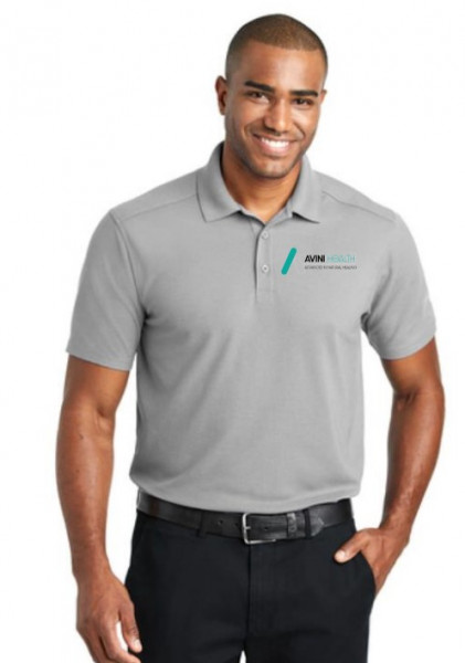 image:Avini Men's Polo - Gusty Gray