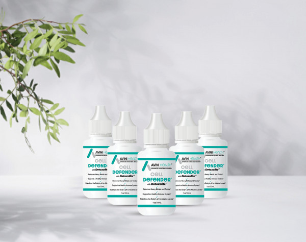 image:Cell Defender Five Pack Plastic Bottles