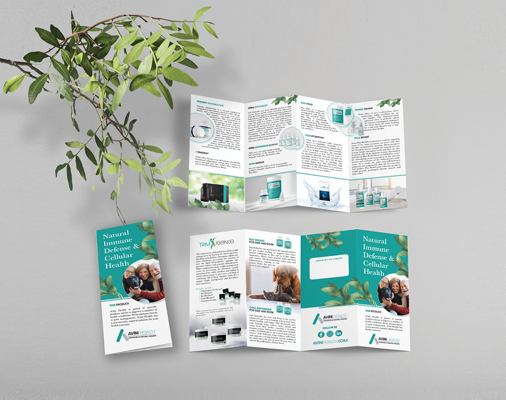 Avini Health Brochure 20 Count