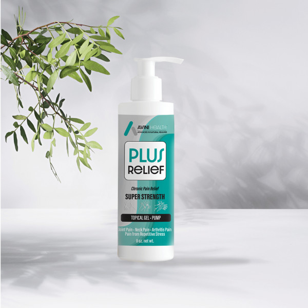 Plus Relief Topical Gel 8oz Pump