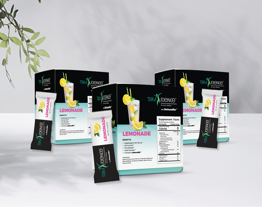 image:TrimScience® Lemonade Packets 3 Pack