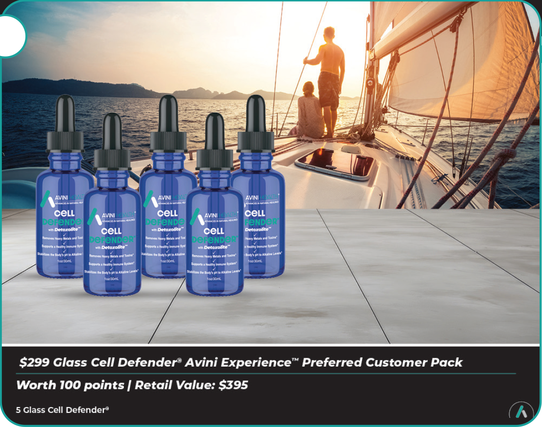 $299 Glass Cell Defender Avini Experience Preferred Customer Activation Pack