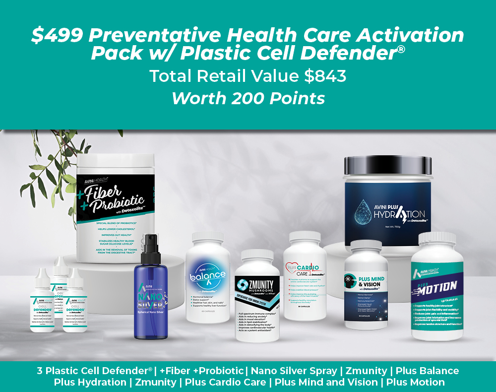 Preventative Health Care $499 Activation Pack - Plastic Cell Defender