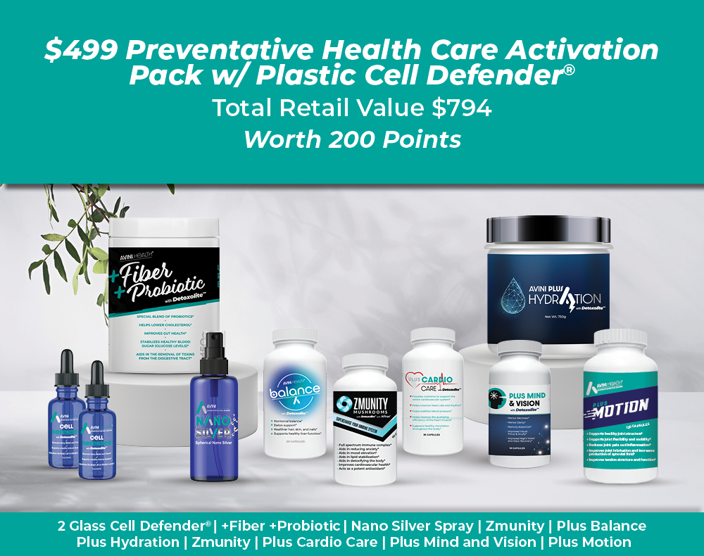 Preventative Health Care $499 Activation Pack - Glass Cell Defender