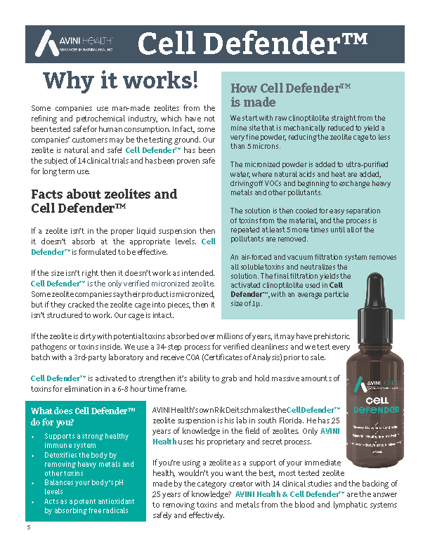 Cell Defender and Why it works!