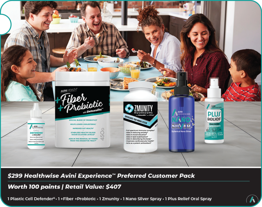 $299 Health Wise Avini Experience™ Preferred Customer Pack