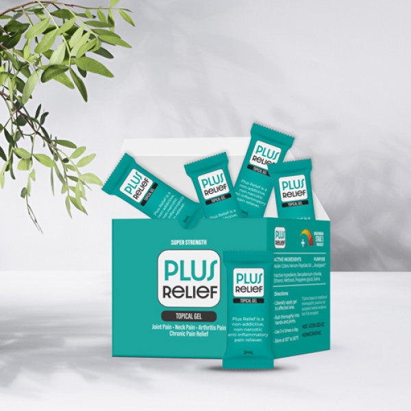 30 Plus Relief Gel Packets